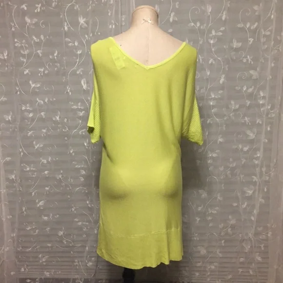 Neon Yellow Tunic Top NEW - Picture 2 of 7